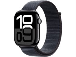 Watch Series 10 42 мм Jet Black (Глянцевый чёрный) Алюминиевый корпус с Ink Sport Loop 45974 - фото 112533