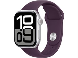 Watch Series 10 46 мм Silver (Серебристый) Алюминиевый корпус с Plum Sport Band - M/L (160-210 мм)5000 45985 - фото 112562