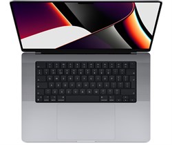 MacBook Pro 16 M1 Max (10/24) 32 ГБ 1 ТБ английская клавиатура (KB-US) Space gray (Серый космос) Z14W0001D Z14W0001D