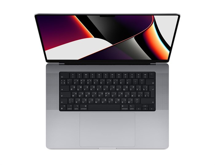 MacBook Pro 16, M1 Pro (10c CPU, 16c GPU), RAM 32 ГБ, SSD 512 ГБ, русская раcкладка (KB-RS), Space gray (Серый космос), Z14V0008D Z14V0008D - фото 12097