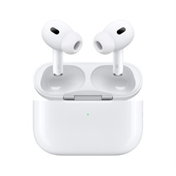 Беспроводные наушники AirPods Pro 2 с зарядным футляром MagSafe (USB-C) белого цвета MTJV3