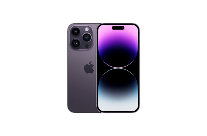 iPhone 14 Pro, 128 ГБ, Deep Purple (Глубокий фиолетовый), nano Sim + eSim MQ0G3 - фото 12738