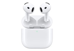 Беспроводные наушники AirPods 4 (ANC) с адаптивным шумоподавлением белого цвета MXP93