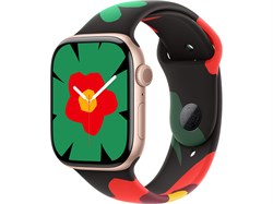 Watch Series 10 42 мм Rose Gold (Розовое золото) Алюминиевый корпус с Black Unity Sport Band - Unity Bloom - M/L (150-200 мм) MWWY3-MYGV3