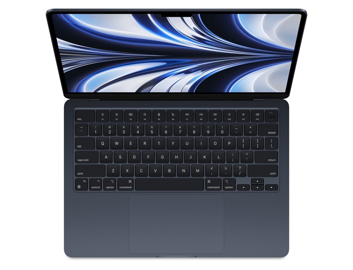 MacBook Air 13, M2 (8c CPU, 8c GPU), RAM 16 ГБ, SSD 512 ГБ, английская раcкладка (KB-US), Midnight (Тёмная ночь), Z160000B1, Z1600000L, Z160001XZ, Z15S00006W, Z1600015Y Z160000B1 - фото 12818