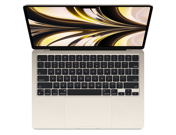 MacBook Air 13, M2 (8c CPU, 10c GPU), RAM 16 ГБ, SSD 512 ГБ, английская раcкладка (KB-US), Starlight (Сияющая звезда), Z15Z0005E Z15Z0005E - фото 13151