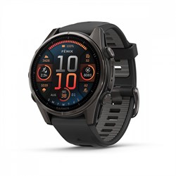 Fenix 8, 43 мм Amoled Sapphire угольно-черный DLC пепельно-серый ремешок 010-02903-21 010-02903-21