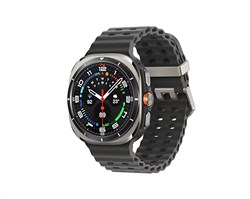 Galaxy Watch Ultra (2025) 47mm / Bluetooth + 4G Titanium Silver (Серебристый титан) Marine Band Dark Gray S/M/L SM-L705F* SM-L705FZS2