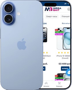 iPhone 17 512 ГБ Mist Blue (Туманно-голубой) Dual nano Sim MG744CH