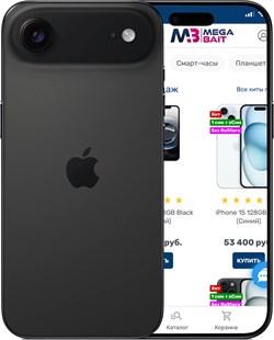 iPhone Air 256 ГБ Space Black (Чёрный космос) MG184LL