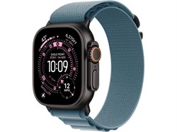 Watch Ultra 3, 49 мм, чёрный титановый корпус, Light Blue Alpine браслет - M (145-190 мм) MF254-MG9L4-Z0YQ