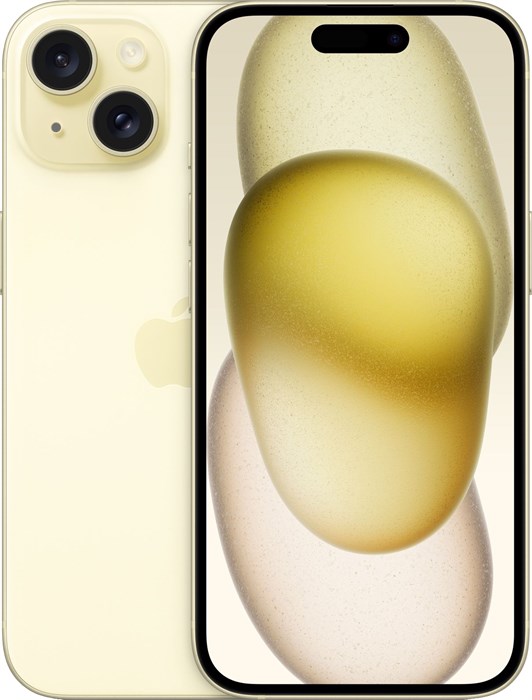 iPhone 15, 512 ГБ, Yellow (Жёлтый), nano Sim + eSim MTMW3J - фото 15282