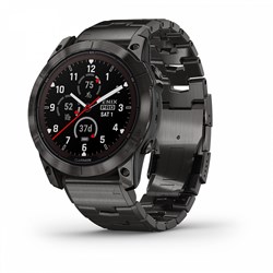 Fenix 7X Pro Sapphire Solar Edition Титановый угольно-серый корпус с DLC-покрытием и титановым браслетом 010-02778-30 - фото 24815