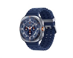 Galaxy Watch Ultra (2025) 47mm / Bluetooth + 4G Titanium Blue (Синий титан) Marine Band Blue S/M/L SM-L705F* SM-L705FZB2 - фото 27790