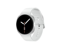 Galaxy Watch8 44mm / Bluetooth + 4G Silver (Серебристый) Sport Band White M/L SM-L335F* SM-L335FZSA - фото 27850