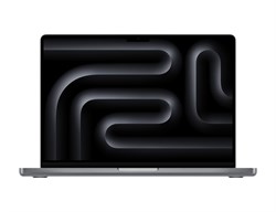 MacBook Pro 14 M3 (8/10) 24GB 512GB Space gray (Серый космос) английская клавиатура (KB-US) Z1C80001E, Z1C9 27113 - фото 50813