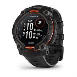 Instinct 3 Solar 45 мм чёрные с чёрным ремешком 010-02934-00 30053 - фото 62701