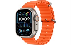 Watch Ultra 2 49 мм корпус из титана цвет ремешка Orange Ocean Band 38532 - фото 87456