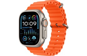 Watch Ultra 2 49 мм корпус из титана цвет ремешка Orange Ocean Band 44259