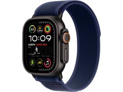 Watch Ultra 2 49 мм Чёрный Титан корпус c Blue Trail Loop ремешком - S/M (130-180 мм) 45885