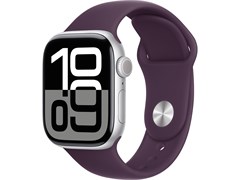 Watch Series 10 46 мм Silver (Серебристый) Алюминиевый корпус с Plum Sport Band - S/M (140-190 мм) 45984