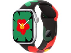 Watch Series 10 46 мм Silver (Серебристый) Алюминиевый корпус с Black Unity Sport Band - Unity Bloom - M/L (160-210 мм) 45996
