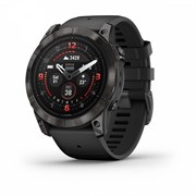 Epix Pro (Gen 2) Sapphire Edition 51 мм титановый угольно-серый DLC черный силиконовый ремешок 010-02804-01 47213