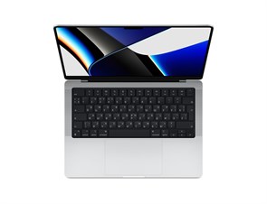 MacBook Pro 14, M1 Pro (8c CPU, 14c GPU), RAM 16 ГБ, SSD 512 ГБ, русская раскладка (KB-RS), Silver (Серебристый), MKGR3RU/A MKGR3RU