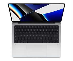 MacBook Pro 14, M1 Pro (8c CPU, 14c GPU), RAM 32 ГБ, SSD 512 ГБ, английская раскладка (KB-US), Silver (Серебристый), Z15J002ZK Z15J002ZK