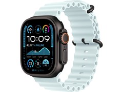 Watch Ultra 2 49 мм Чёрный Титан корпус c Ice Blue Ocean Band MYTC3-MYP83