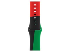 Watch Series 10 46 мм Rose Gold (Розовое золото) Алюминиевый корпус с Black Unity Sport Band - M/L (160-210 мм) MWX23-MUQ83