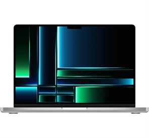 MacBook Pro 14, M2 Pro (10c CPU, 16c GPU), RAM 16 ГБ, SSD 512 ГБ, Silver (Серебристый), английская раскладка (KB-US) MPHH3**/A 67W MPHH3LL