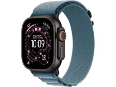 Watch Ultra 3, 49 мм, чёрный титановый корпус, Light Blue Alpine браслет - L (165-210 мм) MF254-MG9M4-Z0YQ