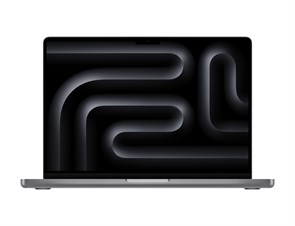 MacBook Pro 14, M3 (8c CPU, 10c GPU), RAM 8 ГБ, SSD 512 ГБ, Space gray (Серый космос), английская раскладка (KB-US) MTL73**/A, Z1C8, Z1C9 MTL73LL