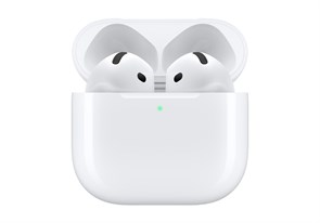 Беспроводные наушники AirPods 4, без адаптивного шумоподавления, белого цвета MXP63