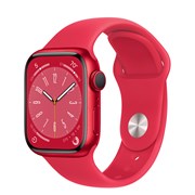 Watch Series 8 41 мм корпус из алюминия в цвете (ProDUCT)RED (Красный) спортивный ремешок в цвете (ProDUCT)RED (Красный) размер S/M (130-180 мм) 19961