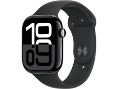 Watch Series 10 42 мм Jet Black (Глянцевый чёрный) Алюминиевый корпус с Black Sport Band - S/M (130-180 мм) 23051