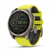 Fenix 8, 47 мм Solar Sapphire титановый серый с желтым ремешком 010-02906-21 24223