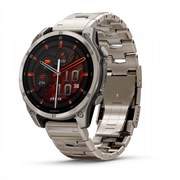 Fenix 8, 47 мм Amoled Sapphire Titanium светло-серый титановый ремешок 010-02904-40 24234