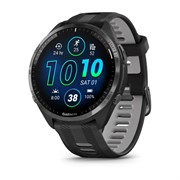 Forerunner 965 черные темно-серый DLC титановый безель с черным ремешком 010-02809-10 24244