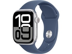 Watch Series 10 42 мм Silver (Серебристый) Алюминиевый корпус с Denim Sport Band - S/M (130-180 мм) 28726