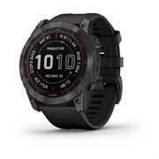 Fenix 7x Sapphire Solar титановый угольно-серый DLC с силик. Ремешком 010-02541-11 29942