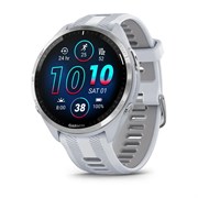 Forerunner 965 белые титановый безель с белым ремешком 010-02809-11 29970