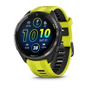 Forerunner 965 черные темно-серый DLC титановый безель с желто-черным ремешком 010-02809-12 29972