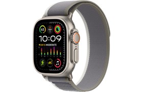 Watch Ultra 2 49 мм корпус из титана цвет ремешка Green/Gray Trail Loop размер M/L (145-220 мм) 32798