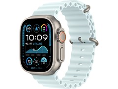 Watch Ultra 2 49 мм Натуральный Титан корпус c Ice Blue Ocean Band 34416