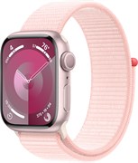 Watch Series 9 45 мм корпус из алюминия в цвете Pink (Розовый) нейлоновый ремешок в цвете Light Pink (Нежно-Розовый) 39147