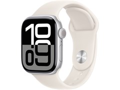 Watch Series 10 42 мм Silver (Серебристый) Алюминиевый корпус с Starlight Sport Band - S/M (130-180 мм) 40174
