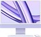 iMac 24 M3 (8/10) 24 ГБ 1 ТБ английская клавиатура (KB-US) Purple (Фиолетовый) Z19Q0001M, Z19Q001ZX, Z19P, Z19Q0001M