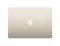 MacBook Air 13 M3 (8/10) 8 ГБ 512 ГБ Starlight (Сияющая звезда) русская клавиатура (KB-RS) MRXU3RU, Z1BA MRXU3RU
